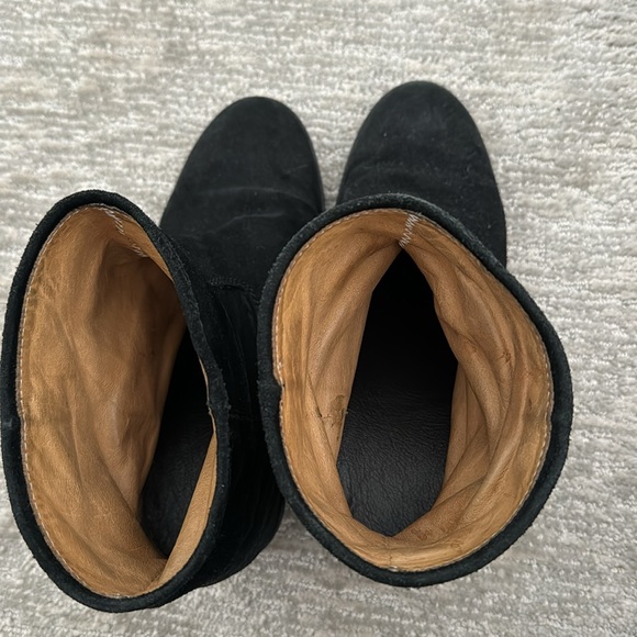 Scoop NYC Black Hidden wedge boot - Picture 4 of 5